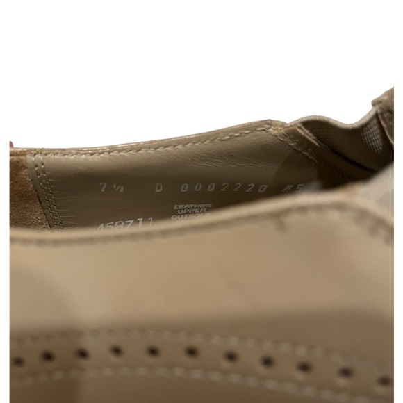 Stacy Adams Madison Taupe Leather Slip On Loafer, Sz 7.5 - Picture 12 of 13